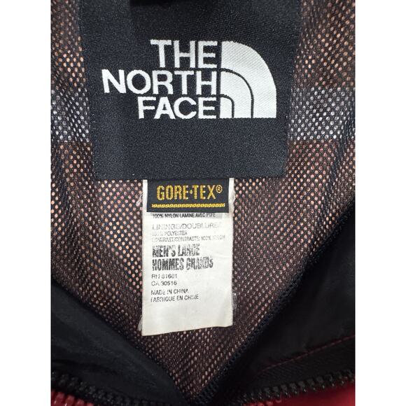 Red Black Rain Jacket Hooded Outdoor Coat Activewear - Picture 5 of 8